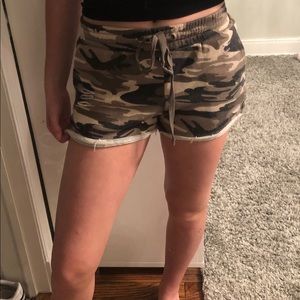 camo shorts